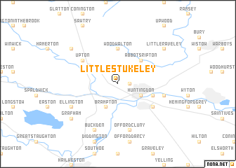 map of Little Stukeley