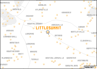 map of Little Summit