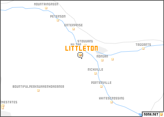 map of Littleton