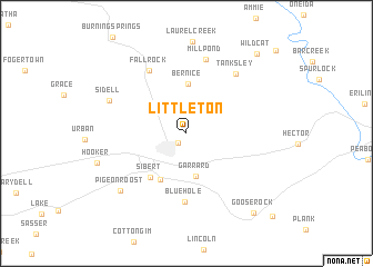 map of Littleton