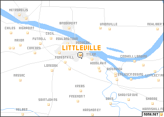 map of Littleville