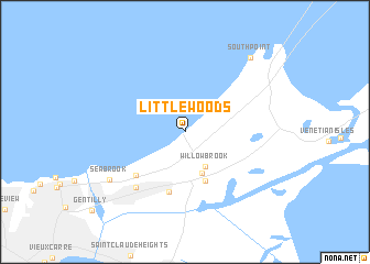 map of Little Woods