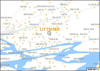 map of Littoinen