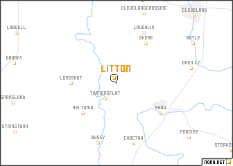map of Litton