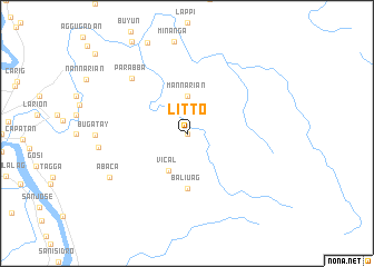 map of Litto