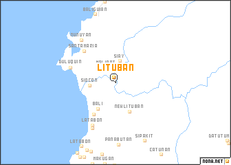 map of Lituban