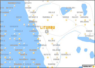 map of Litumbu