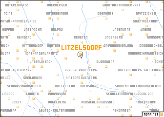 map of Litzelsdorf