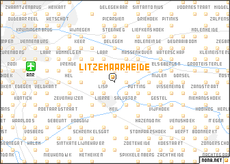 map of Litzemaarheide