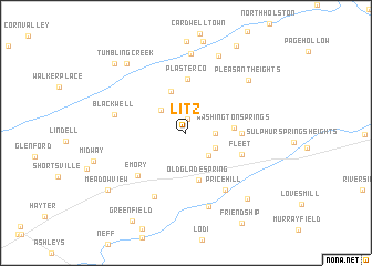 map of Litz