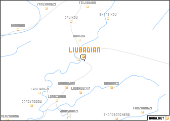 map of Liubadian