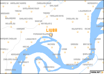 map of Liuba