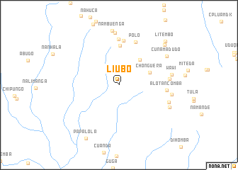 map of Liubo