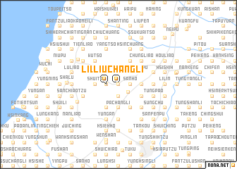 map of Liu-chang-li