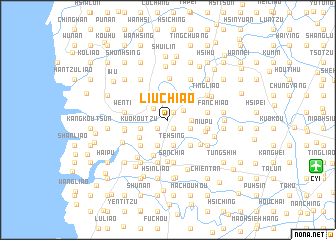 map of Liu-chiao