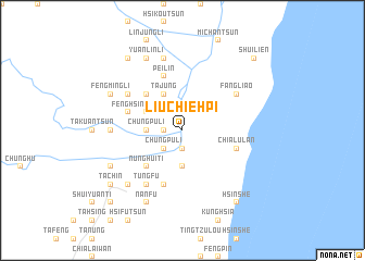 map of Liu-chieh-pi