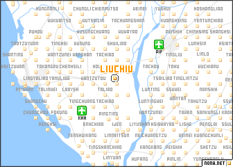 map of Liu-ch\