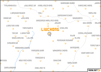 map of Liuchong