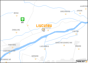 map of Liucunbu