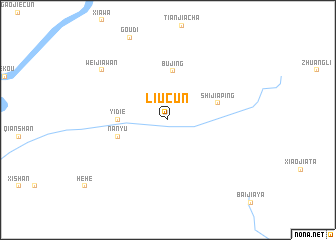 map of Liucun