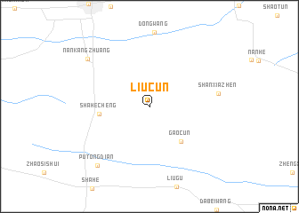 map of Liucun