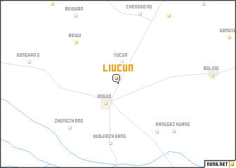 map of Liucun