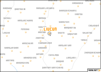 map of Liucun