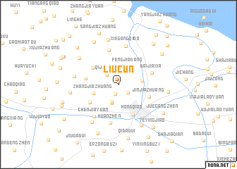 map of Liucun