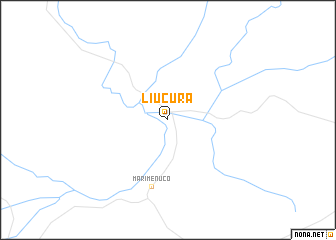 map of Liucura