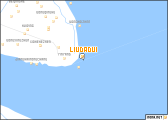 map of Liudadui