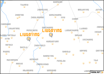 map of Liudaying