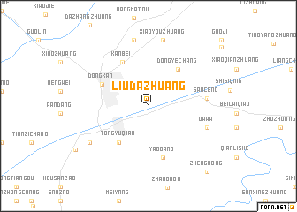 map of Liudazhuang