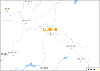 map of Liudian