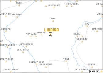 map of Liudian