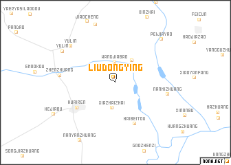 map of Liudongying