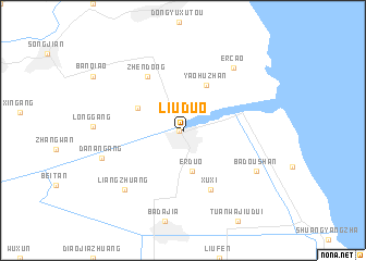 map of Liuduo
