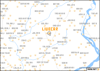 map of Liuecar