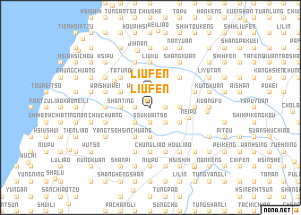 map of Liu-fen