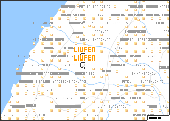 map of Liu-fen