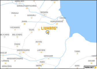 map of Liuhang