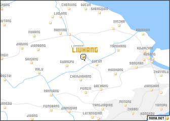 map of Liuhang