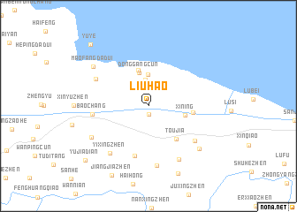 map of Liuhao