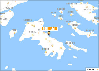 map of Liuheng