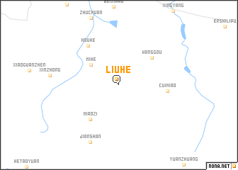 map of Liuhe