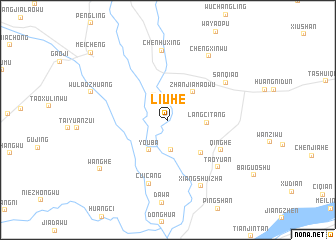 map of Liuhe