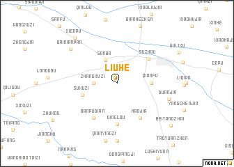map of Liuhe