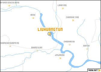 map of Liuhuangtun