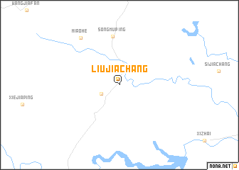 map of Liujiachang