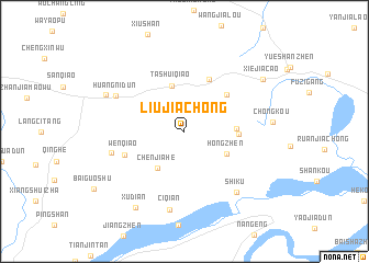 map of Liujiachong