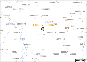 map of Liujiachong